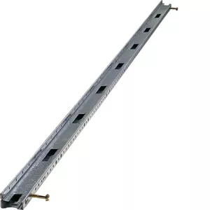 Rack accessory Hager UN08A — stainless steel, 26.2 mm x 1200 mm x 18 mm (2 pcs)