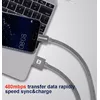 SWISSTEN USB-C кабель SW-QU-TYPC-3.1 20 см Photo 4