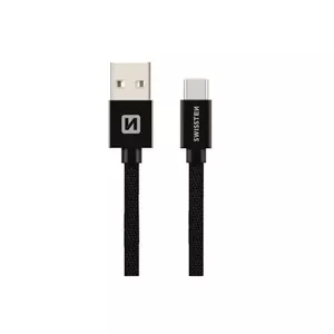 USB cable Swissten 71521101 0.2 m USB A USB C Black