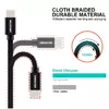 Кабель USB-C SWISSTEN SW-QU-TYPC-3.1-3M-K Photo 2