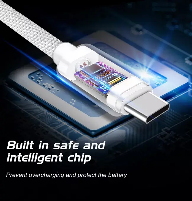 Кабель USB-C SWISSTEN SW-QU-TYPC-3.1-3M-K Photo 3