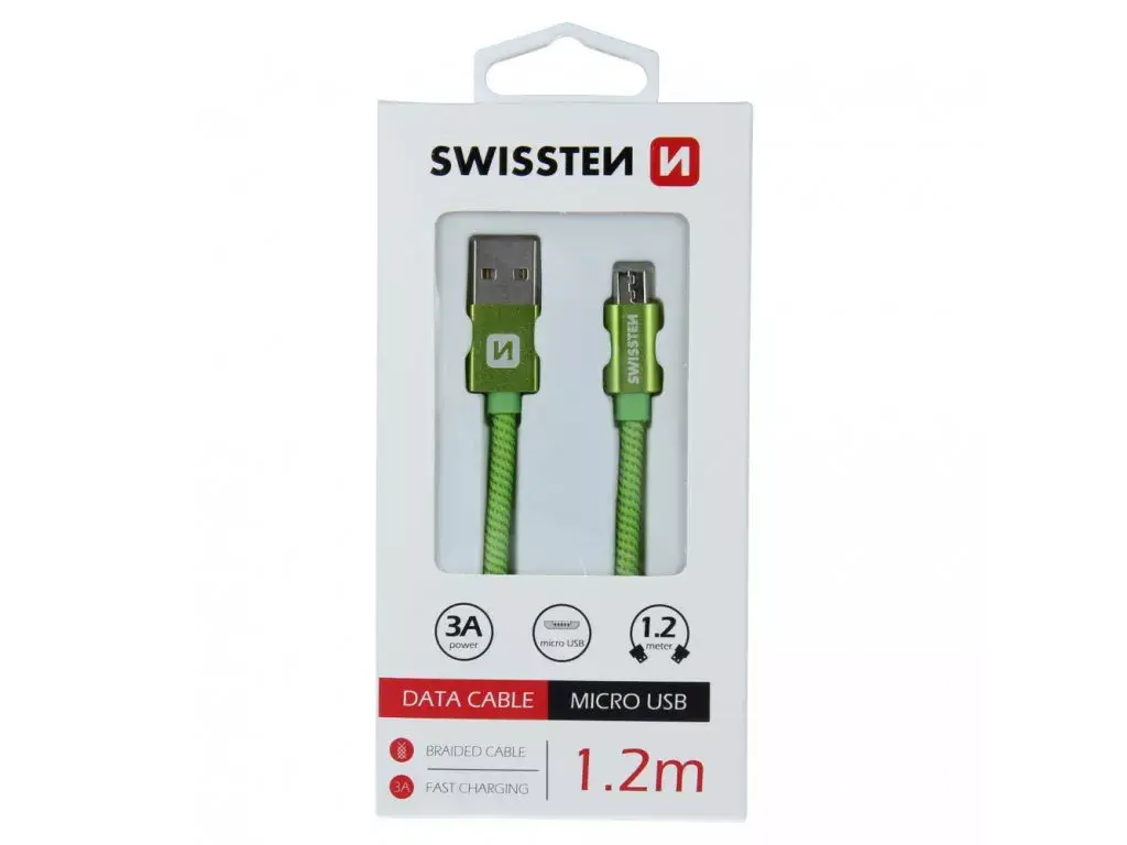 SWISSTEN 71521207 кабель USB A — Micro-USB B Photo 2