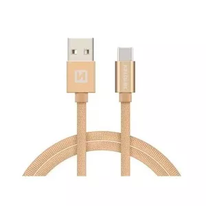 USB data cable SWISSTEN 71521204 USB A to Micro-USB B 1.2 m Gold