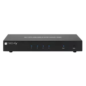 KVM slēdzis Techly IDATA-DP-KVM4