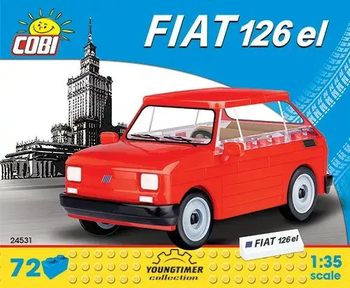 Cobi toy set Youngtimer Fiat 126p el 24531 Photo 4