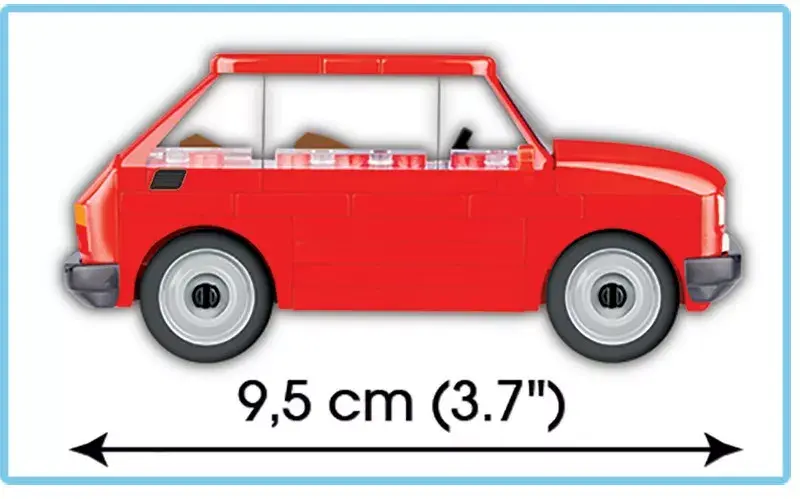 Cobi toy set Youngtimer Fiat 126p el 24531 Photo 7