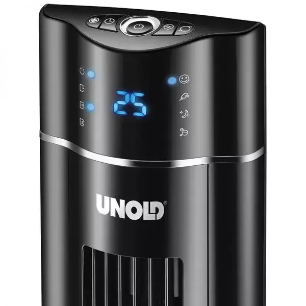 Unold 86855 Tower Fan - Black Photo 2