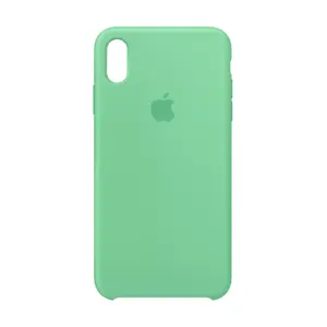 Silicone Case for Apple iPhone XS Max — Spearmint, Silicone Cover, MVF82ZM/A