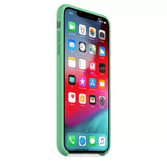 Silikona maciņš Apple iPhone XS Max - Spearmint Photo 3