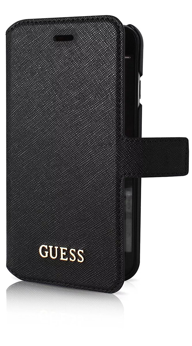 GUESS Maciņa tipa vāciņš Apple iPhone