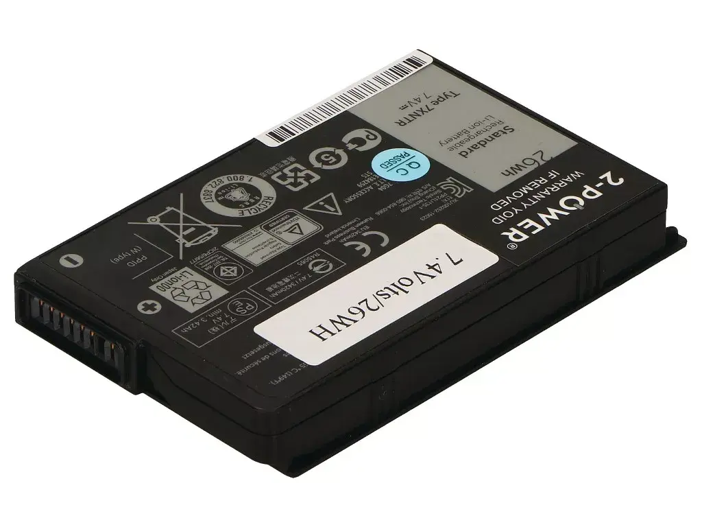 Akumulators 2-Power 7.4v 2 šūnas 26Wh Photo 2
