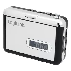 LogiLink UA0156 кассетный плеер 1 дека(и) Черный, Серебристый