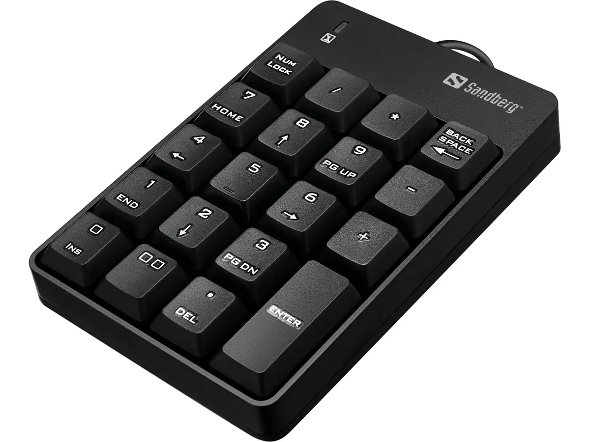 Sandberg USB vadu ciparu tastatūra ar