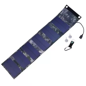 Солнечная панель PowerNeed ES-6 9W Монокристаллическая Зелёная