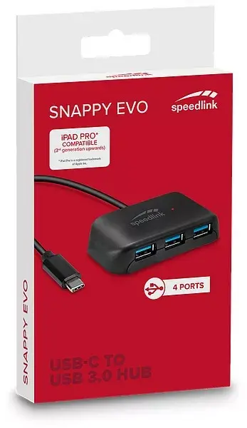 USB хаб SPEEDLINK SL-140202-BK Photo 2