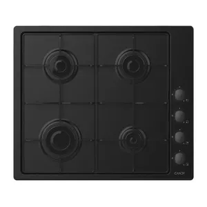 Candy Idea CHW6LBB Built-in Gas Hob 4 Zones Rotary Control