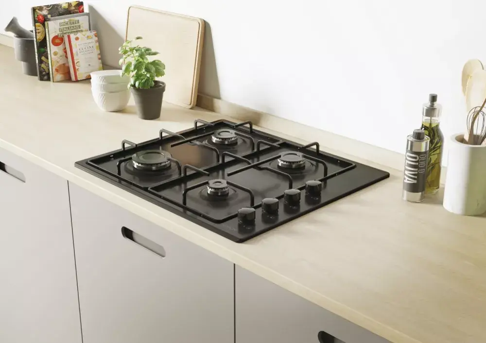 Candy Idea CHW6LBB Gas Hob Photo 4