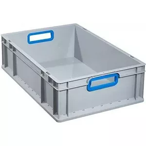 Glabāšanas kaste allit ProfiPlus 40.0 x 60.0 x 32.0 cm, pelēka — plastmasas konteiners