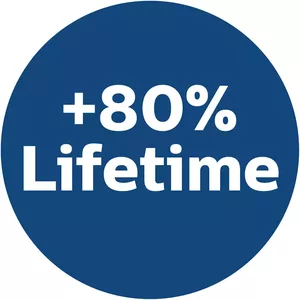 Ilgāks kalpošanas laiks par 80% salīdzinājumā ar tradicionālajiem maisiņiem