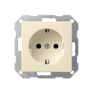 GIRA 046601 socket-outlet CEE 7/3 Cream