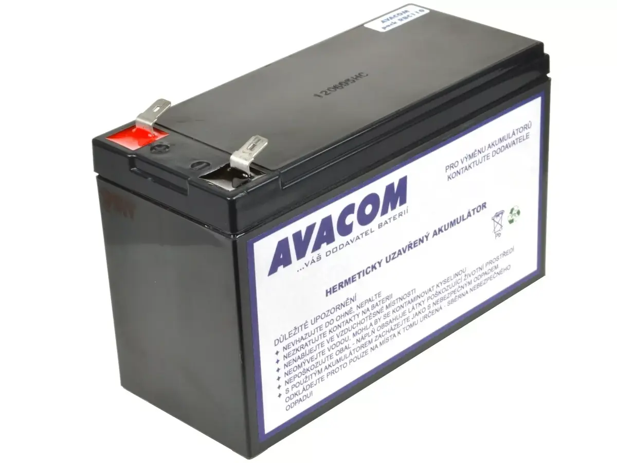 UPS battery AVACOM AVA-RBC110 12V 9Ah Photo 1