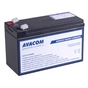 Replacement battery AVACOM AVA-RBC2 for RBC2 UPS modules, compatible form factor and electrical specs