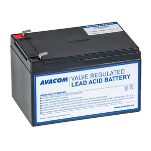 UPS battery AVACOM AVA-RBC4 — Sealed Lead Acid (VRLA), 1 pc, 3.75 kg, 151×98 mm, black