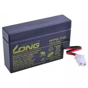 Sealed Lead‑Acid Battery AVACOM WP0.7-12 12V 0.7Ah for backup, small UPS and alarm systems