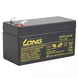 Sealed Lead-Acid Battery AVACOM LONG 12V 1.2Ah F1 for UPS and emergency power