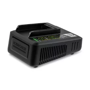 Battery charger Karcher 2.445-032.0 — 18 V Li‑Ion, single-bay, 25×13.3×8.7 cm, 700 g