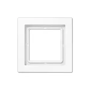 JUNG LSD 981 WW Single Frame, Duroplast, White