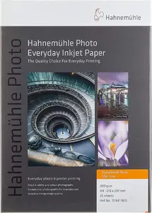 Foto papīrs Hahnemühle Photo Matt Fibre A4 200 g/m², 25 loksnes