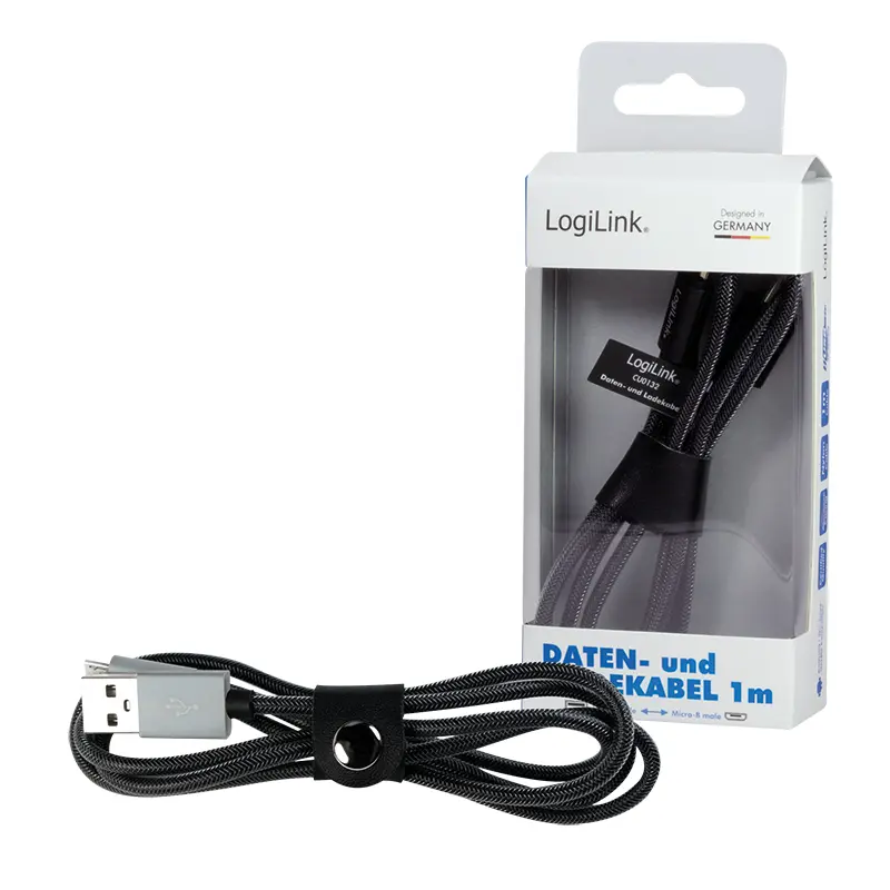 Кабель USB 2.0 LogiLink CU0132 USB A - Micro-USB A 1 м Photo 2