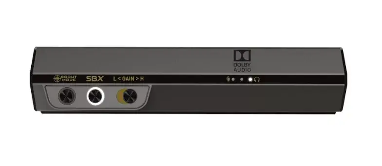 External Sound Card Creative Labs Sound BlasterX G6 Photo 3