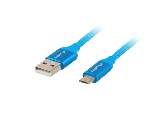 Кабель USB LANBERG CA-USBM-20CU-0018-BL Photo 2