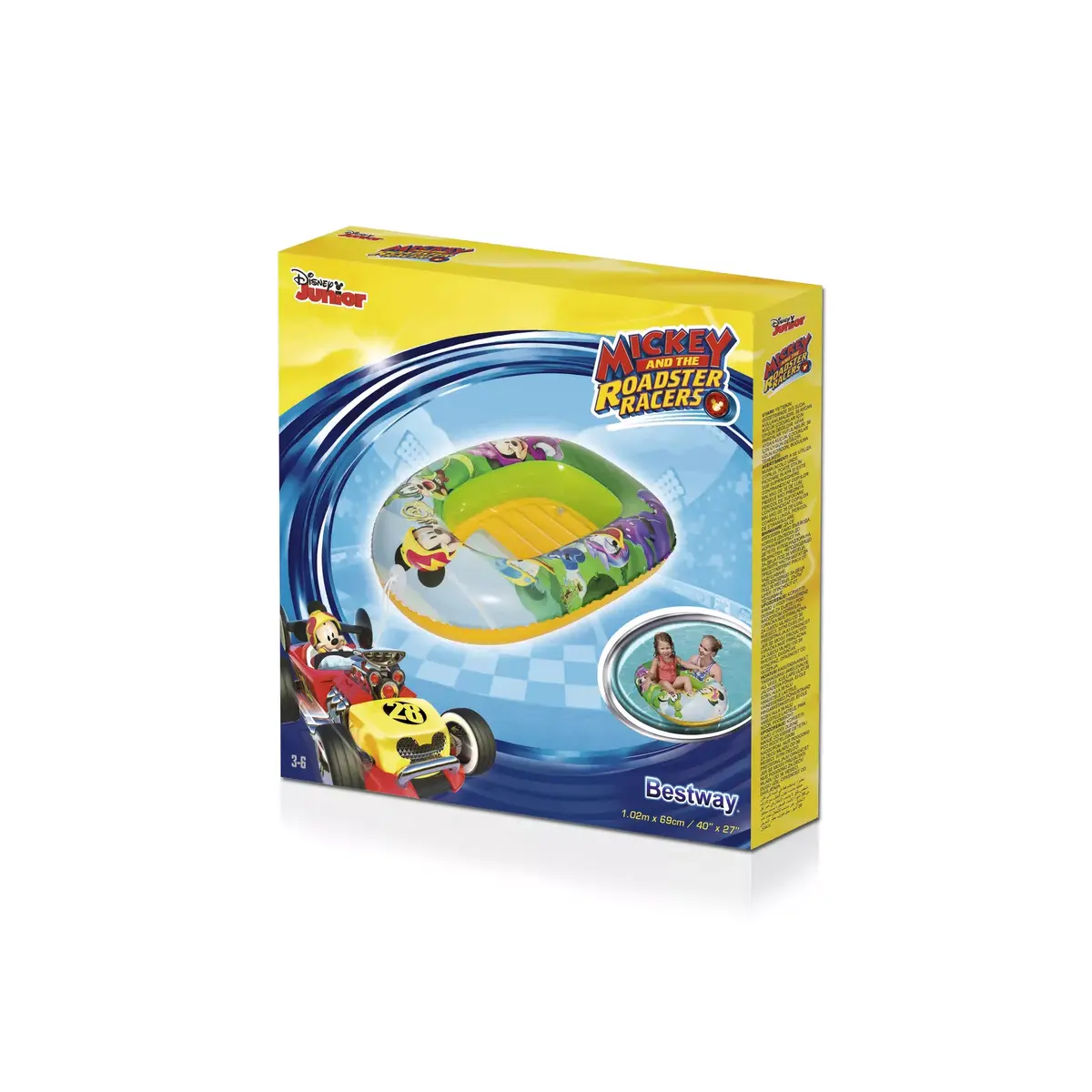 Bestway Mickey Mouse Clubhouse детский плот 910×610×200 мм Photo 10