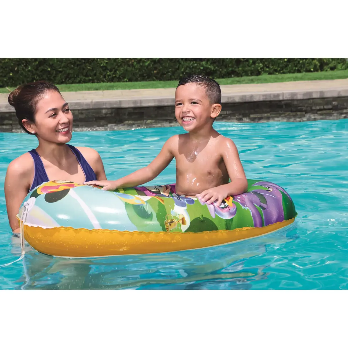 Bestway Mickey Mouse Clubhouse детский плот 910×610×200 мм Photo 13