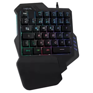 LogiLink ID0181 tastatūra USB Angļu Melns