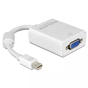 Адаптер mini DisplayPort VGA DeLOCK 65130