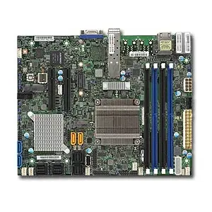 Motherboard Supermicro X10SDV-4C-7TP4F BGA 1667 Flex-ATX, Intel Xeon D-1500, DDR4, max 128 GB, 10GbE, SAS, RAID
