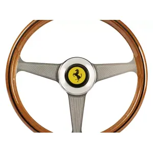 Racing wheel accessory Thrustmaster 2960822 — grey and wood finish, weight 1.979 kg