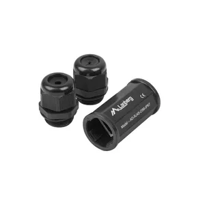 Переходник RJ-45 Lanberg AD-RJ45-OS6-IP67 черный