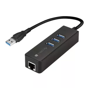Док-станция для ноутбука Techly IDATA-USB-ETGIGA-3U2