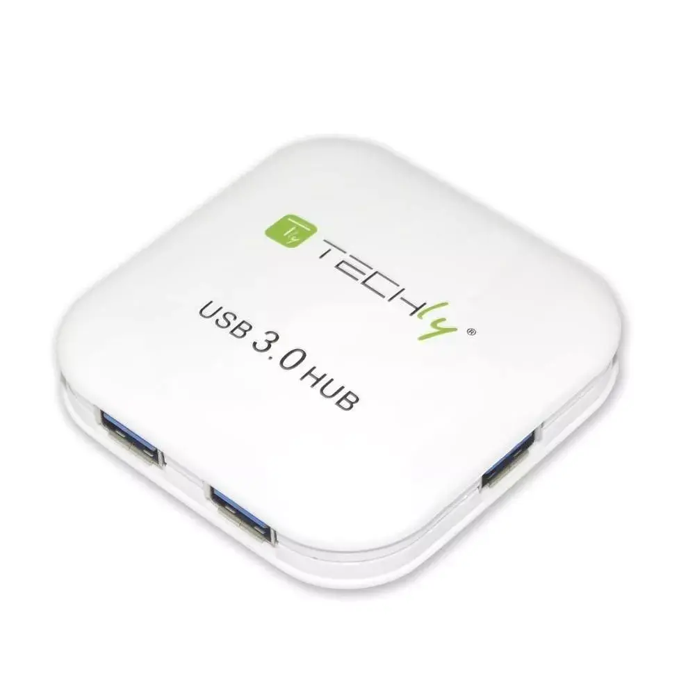 USB хаб Techly IUSB3-HUB4-WH Photo 3