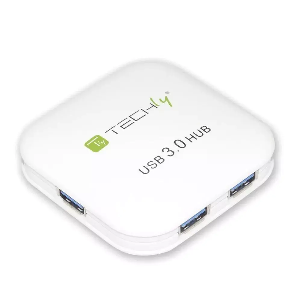 USB хаб Techly IUSB3-HUB4-WH Photo 4