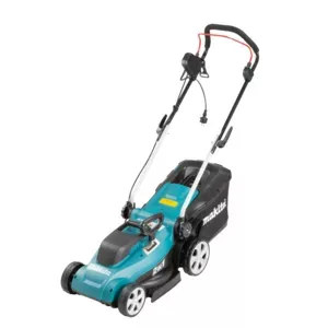 Makita ELM3320 zāles pļāvējs Stumjams zāles pļāvējs AC Melns, Tirkīzs