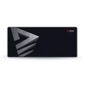 Gaming mouse pad SAVIO Precision Control L — 700×300×3 mm, rubber, black, patterned surface