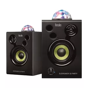 Hercules DJ Speaker 32 Party loudspeaker Black Wired 30 W