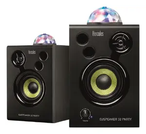 Hercules DJ Speaker 32 Party Проводные активные колонки 2.0 канала 30 Вт Черный