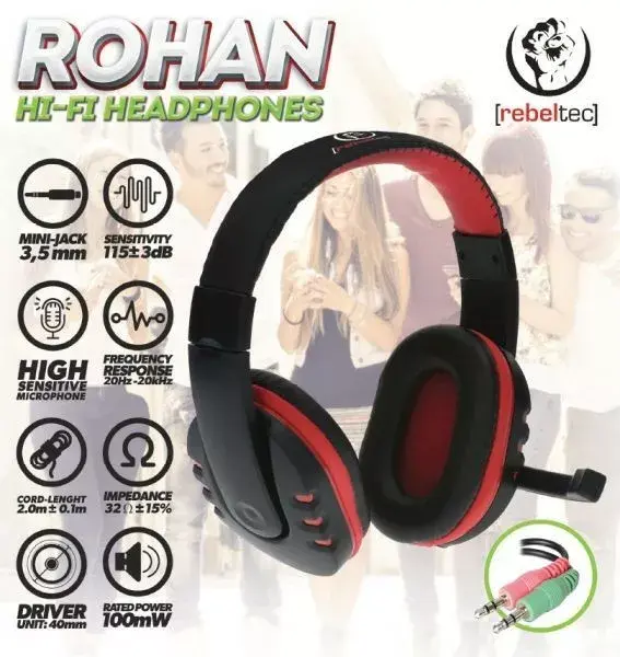Наушники Rebeltec Rohan RBLSLU00032 Photo 2